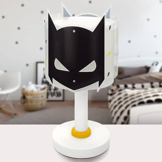 Dalber Kindertafellamp Dark Hero, G4, Ø 15 cm