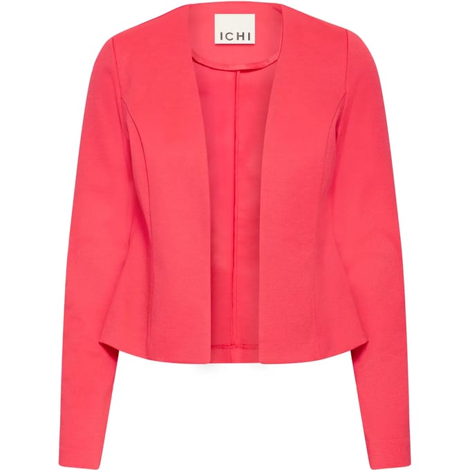 Slim fit blazer in open pasvorm model 'KATE'