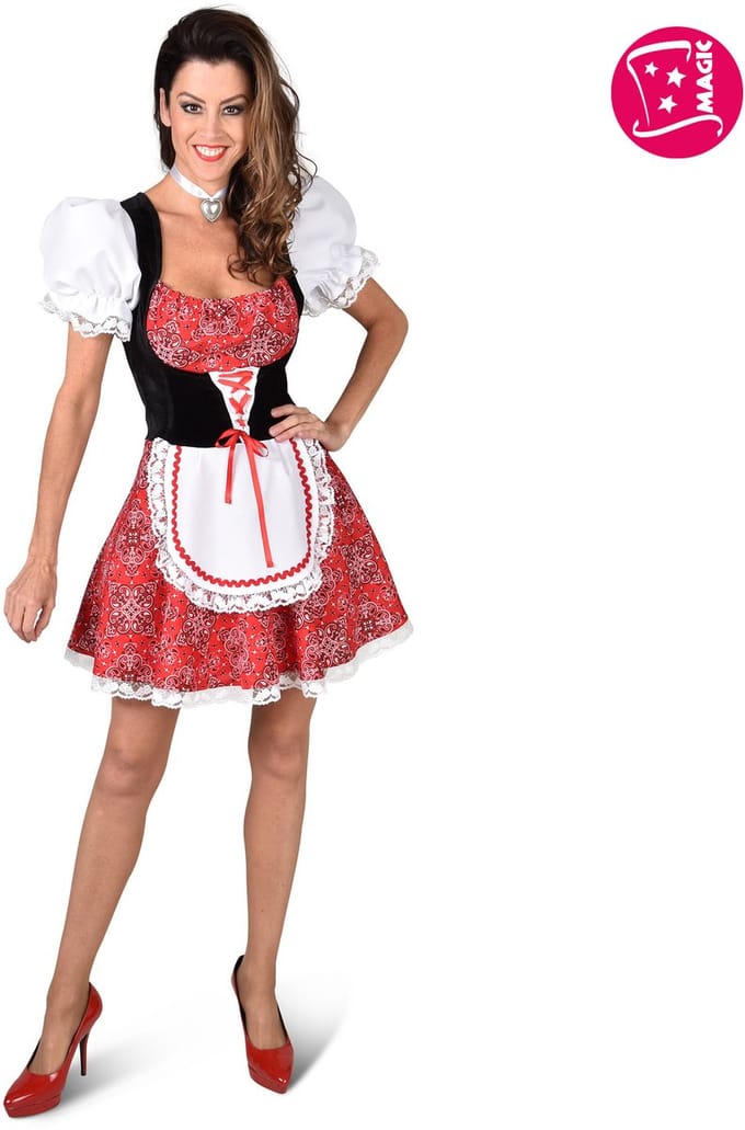 Dirndl jurkje Nederlandse stijl