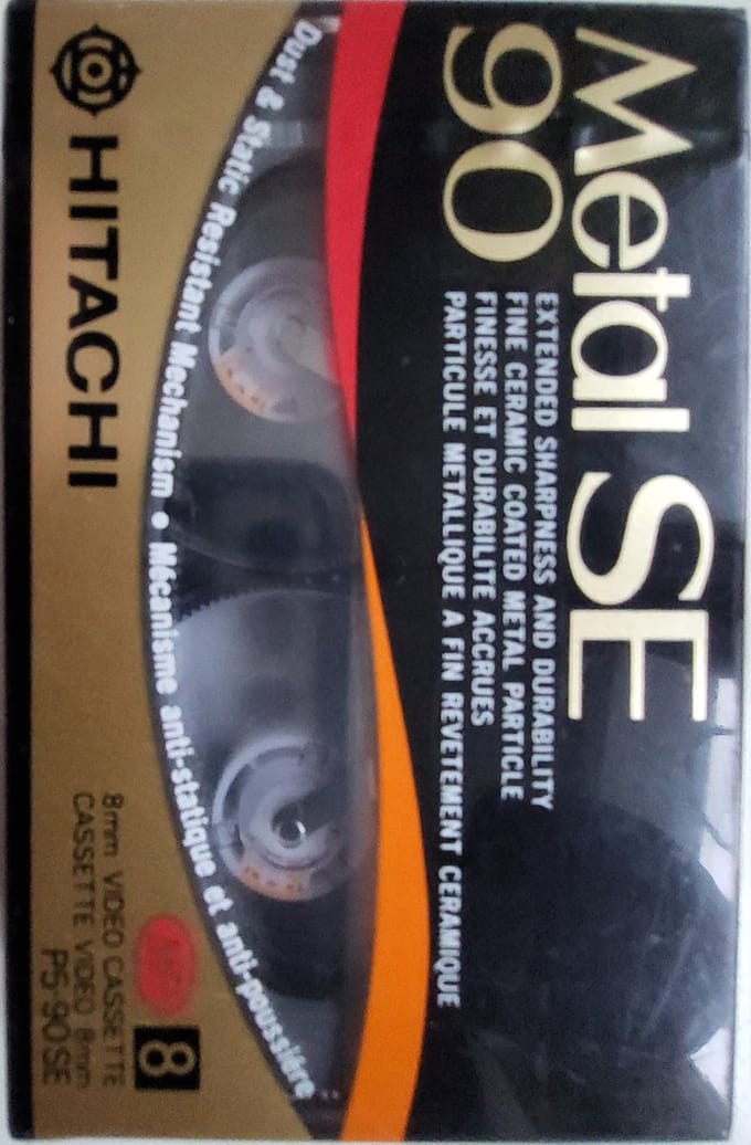 Hitachi MP 8mm Metal SE 90 video cassette