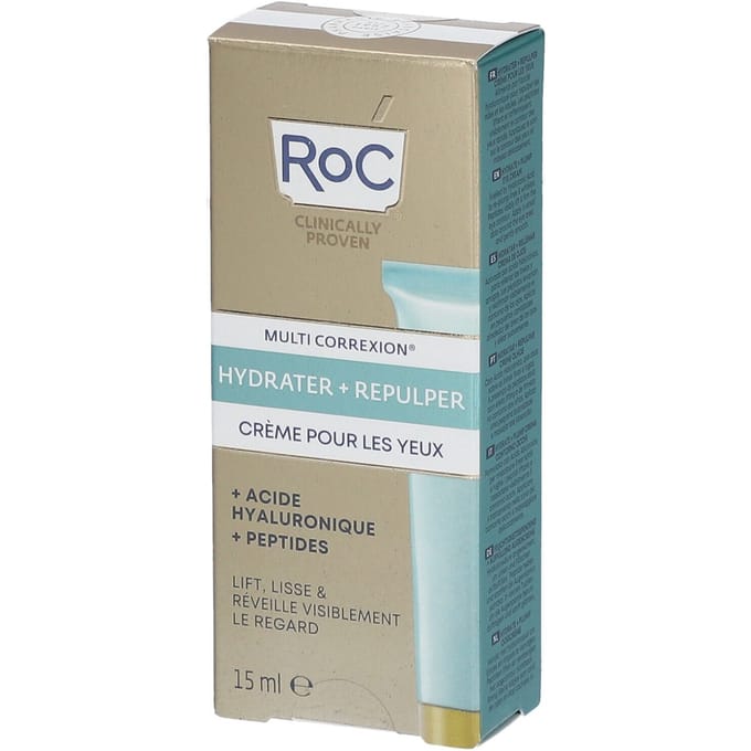 RoC Multi Correxion Hydrate + Plump Eye Gel-Cream - 15 ml