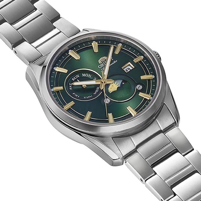 Orient Stretto RA-AK0314E30B Stretto Sun & Moon Horloge