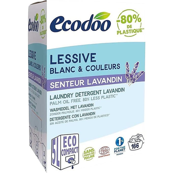 Ecodoo Geconcentreerd Wasmiddel Lavendel 5L Grootverpakking