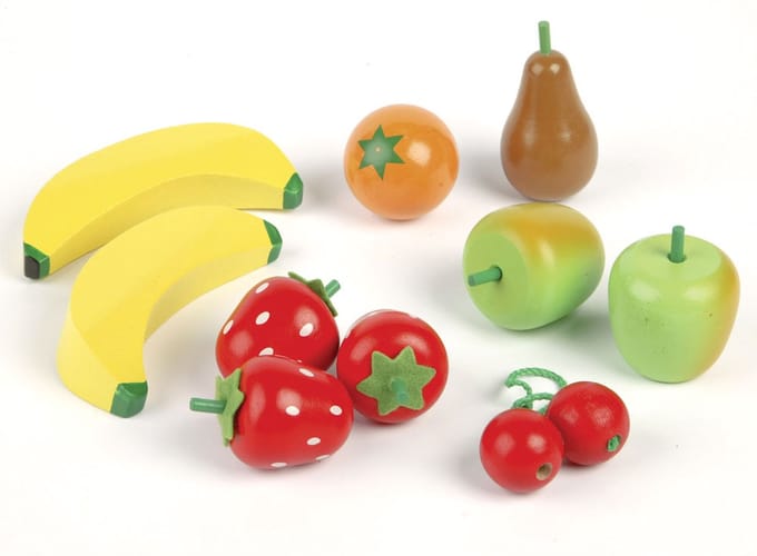 Tidlo Wooden Fruit in a Crate