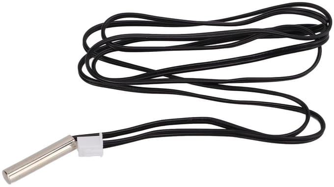 Temperatuursensor - Thermokoppel sonde - Industriële meting - Waterdicht ontwerp - 30cm lengte - Zilverkleurig