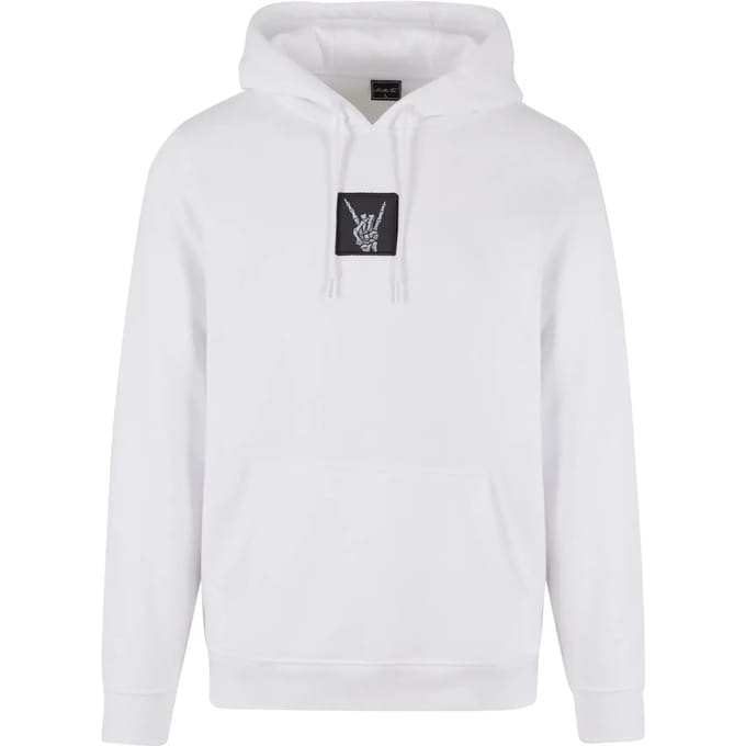 Mister Tee - Skelett Patch Hoodie/trui - XS - Wit