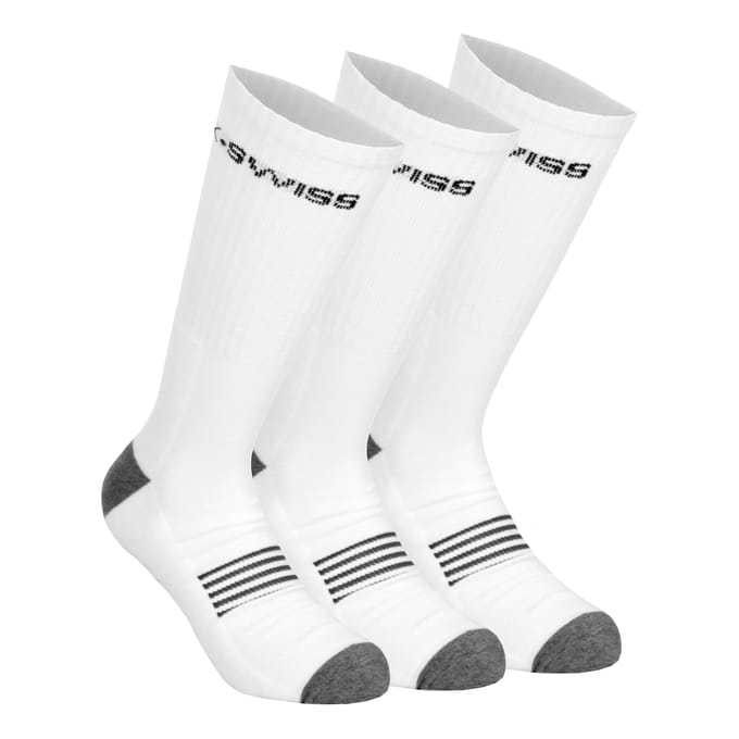 K-SWISS Sport Socks 3-pack White/black 47-50