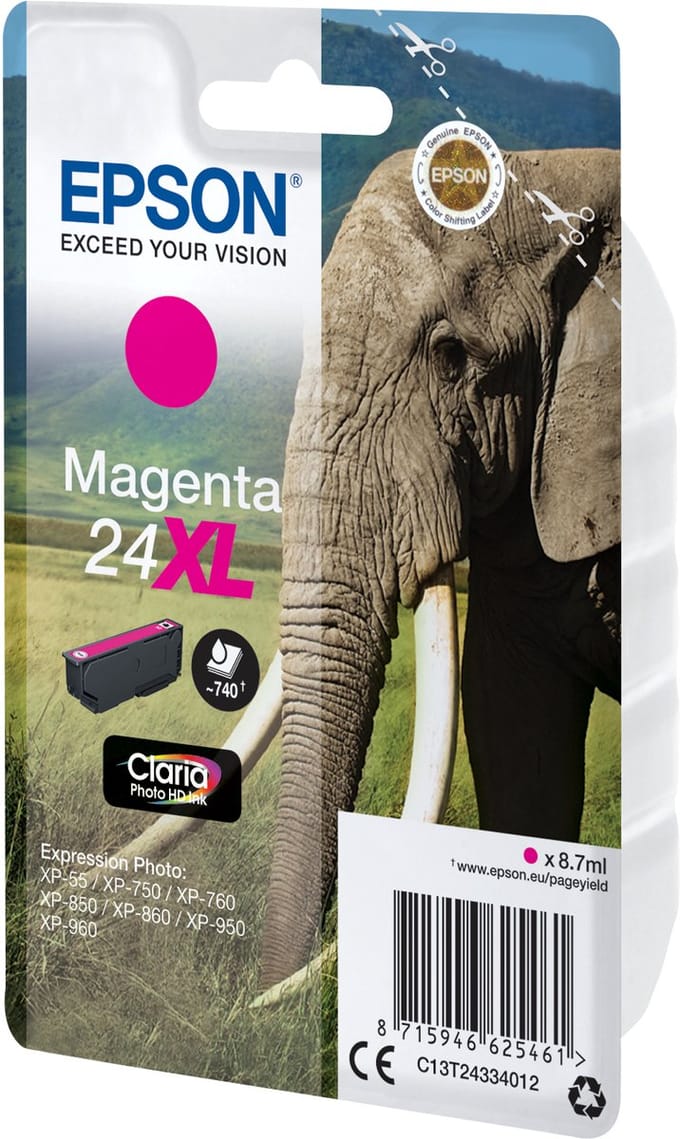 Epson 24XL- Inktcartridge /  Magenta
