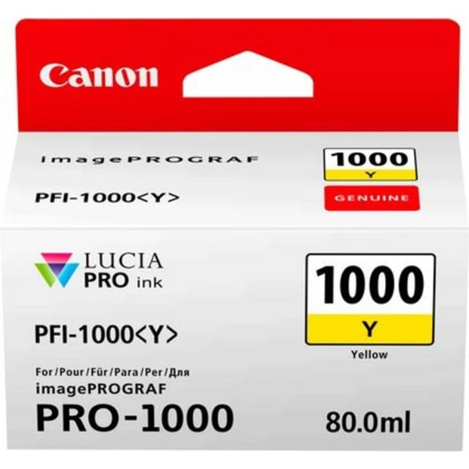 Original Ink Cartridge Canon 0549C001AA Yellow