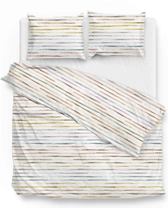 Zo! Home Madelief Dekbedovertrek - Katoen - Lits Jumeaux - 240x200/220 cm - Multi