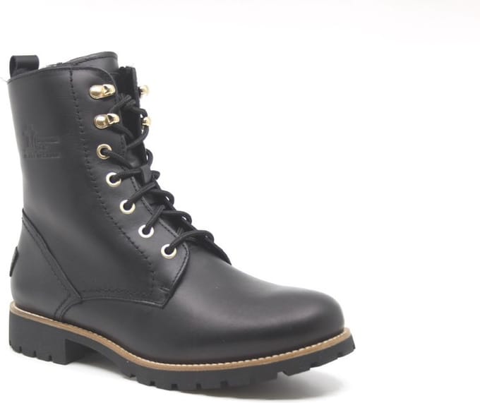 Panama Jack Fara Igloo Trav B1 napa Black Dames Veterboots - Zwart - 43