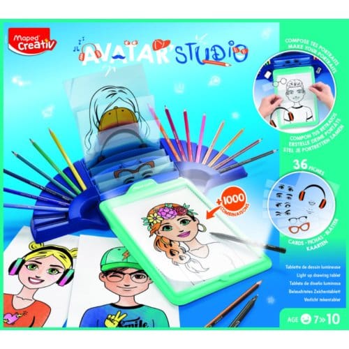 Maped creativ avatar studio lumi board - lichtgevende tekenset