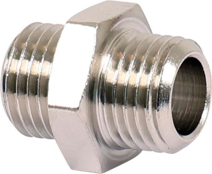 NIPPEL 1/4" M x 1/4" M SB2 – IR210340 – Persluchtkoppeling