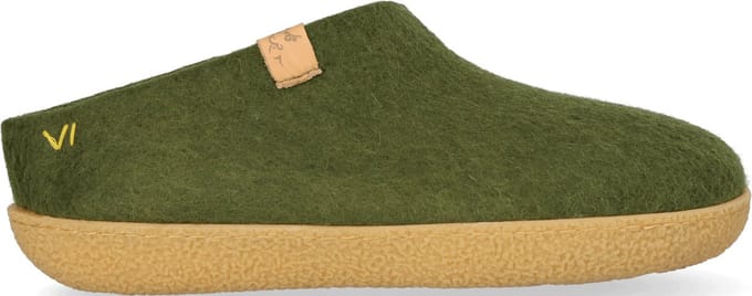Tofvel - Slipa Maha - Unisex - Pantoffels Wol - Groen