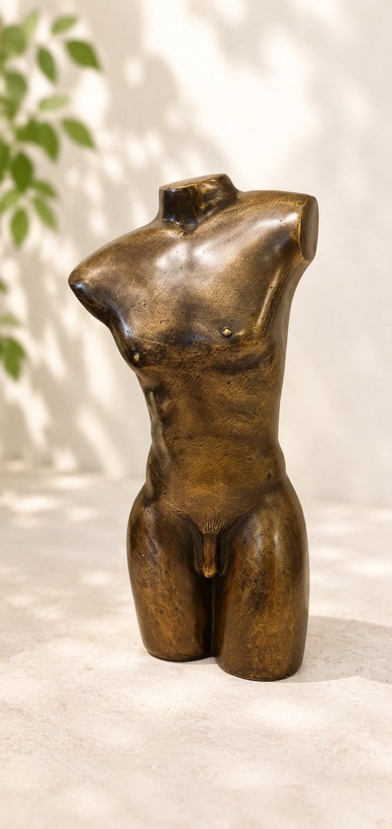 Bronzen Torso | Bronzen Beelden | Moderne Bronzen Beelden | MAN