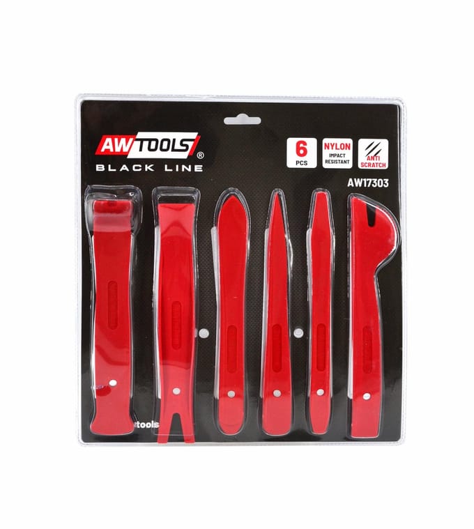 AWTOOLS AW17303 - Bekledingsverwijderingsset - Nylon - 6-delig
