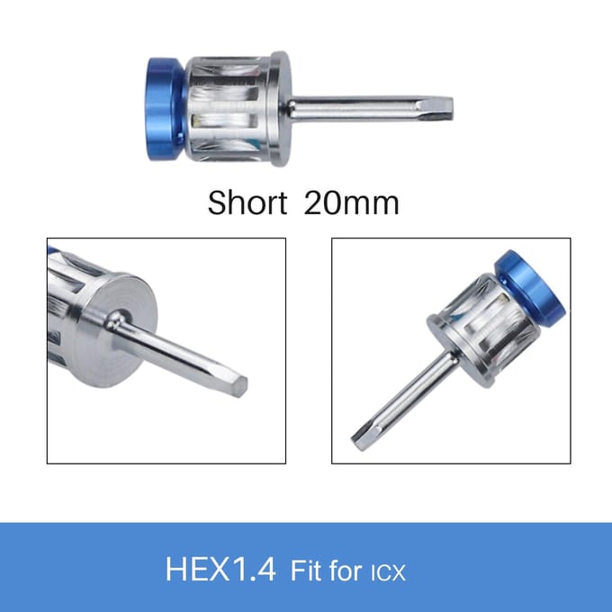 1 pièce Tournevis dynamométriques universels pour implants dentaires Clé 10-70Ncm Outil de restauration d'implants pour dentistes