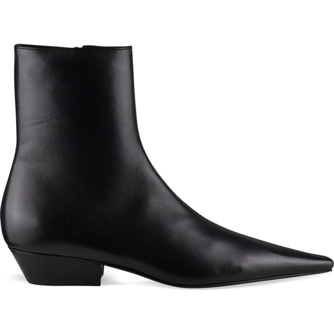 Saint Laurent Jill laarzen Zwart