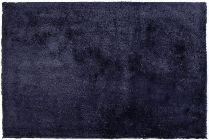 EVREN - Shaggy vloerkleed - Donkerblauw - 140 x 200 cm - Polyester