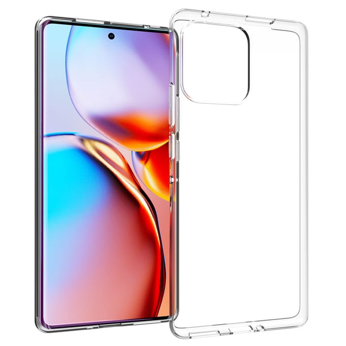 Accezz Hoesje - Geschikt voor Motorola Edge 40 Pro - Clear Backcover - Transparant