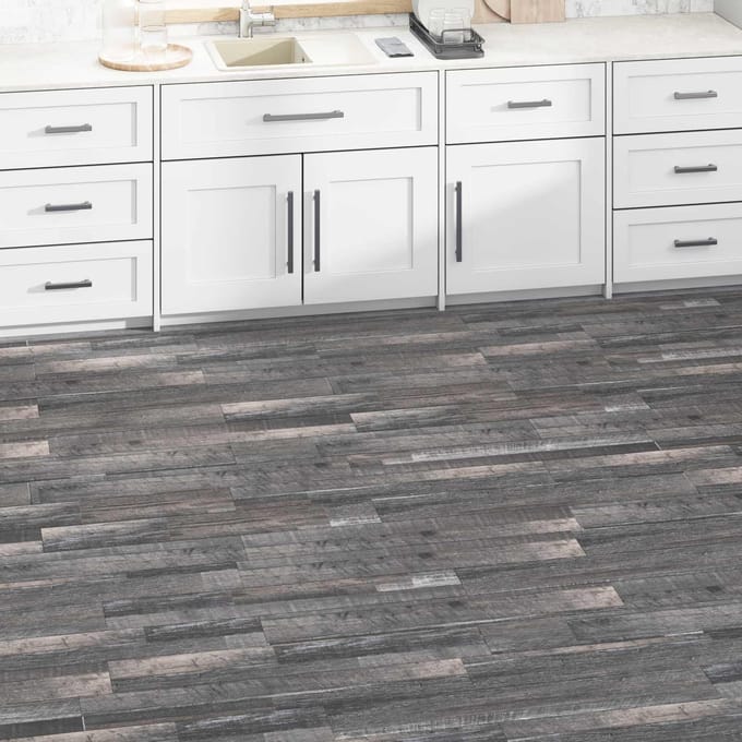 vidaXL - Vloerplanken - Industrieel - hout - 5,02 - m² - 36 - st - PVC