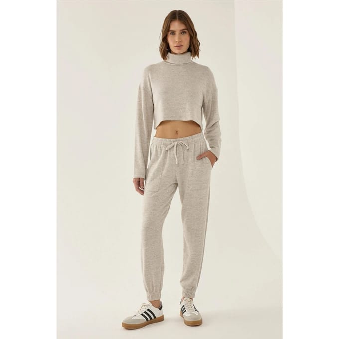 Elastische Taille Gebreide Joggingbroeken