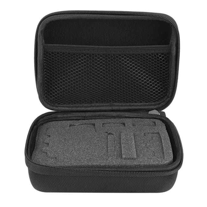 Sac de transport portable antichoc noir EVA pour accessoires de caméra GoPro Hero gray