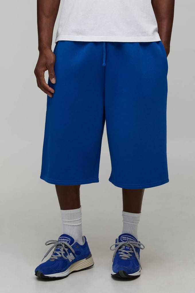 Essential Jersey Jort | Cobalt | Size Small