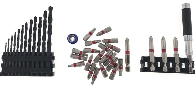 Hofftech Magnetische boor- en bitset - 38-delig - Inclusief opbergkoffer