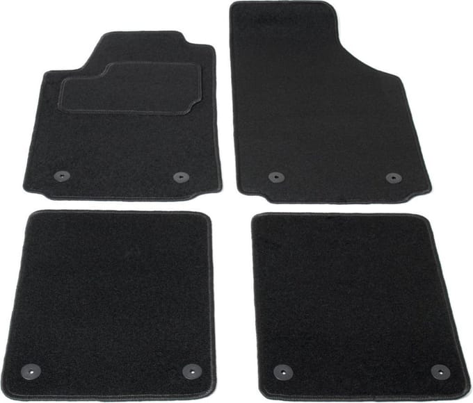 Automatten voor Audi A2 8Z (2000-2005) - 4-delig - Naaldvilt