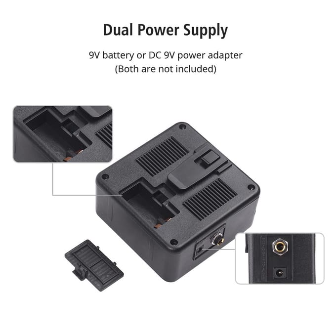 Mini amplificateur de guitare, haut-parleur 5W avec entrée 6.35mm, casque 1/4 pouces