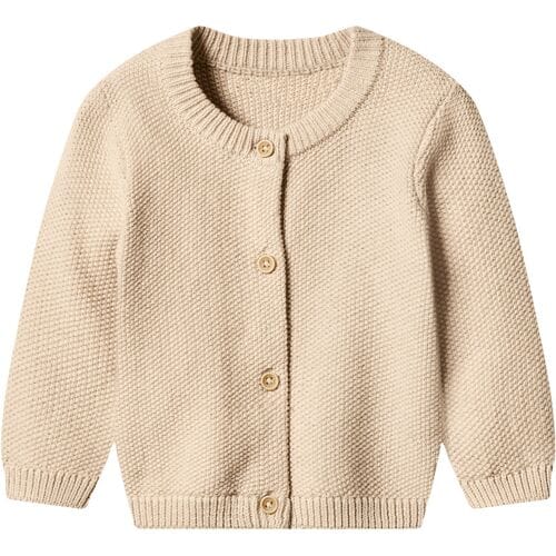 LUPILU Gebreid baby vest (Beige, 62-68)