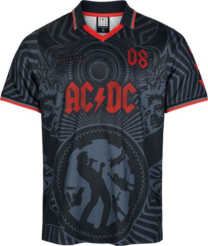 AC/DC Amplified Collection - Black Ice Rock FC Jersey meerkleurig XL Polyester -