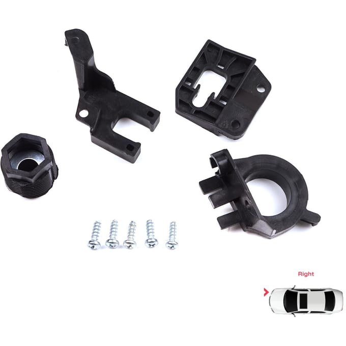 BHL567-2 Support de réparation de support de phare Ensemble de languettes côté droit pour A4 B9 8W 8W5 8WD 8W2 8WC 2016-On 8W0998122