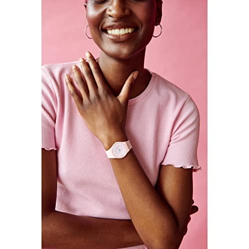 Montre Swatch CARICIA ROSA SKIN Classic, Rose, SS09P100 white