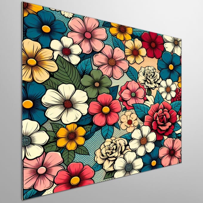 Kunstprint | Wanddecoratie | Dibond | 30 × 30 cm