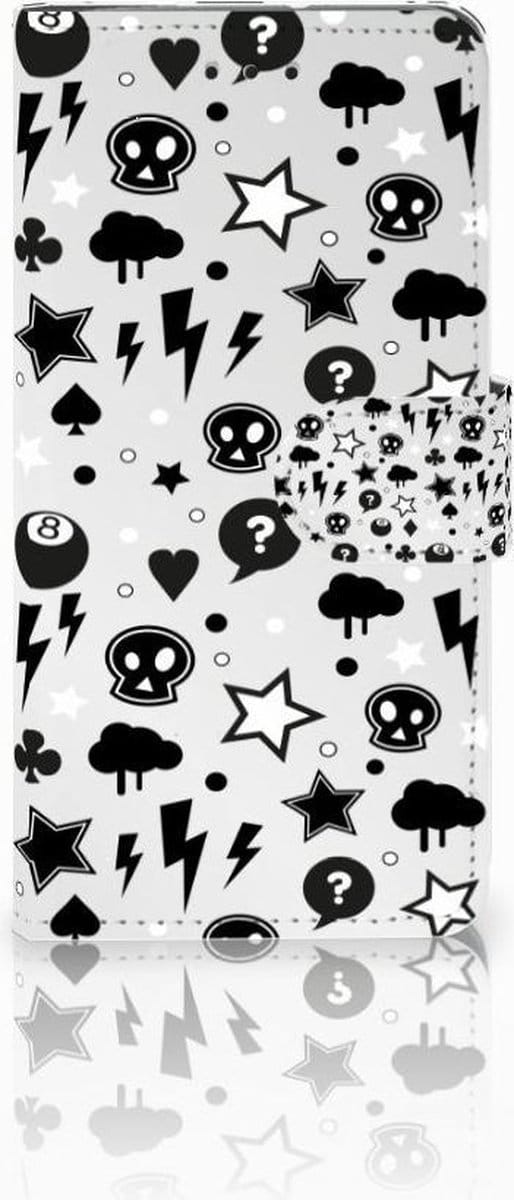 Telefoonhoesje met Naam Motorola Moto G7 Play Silver Punk