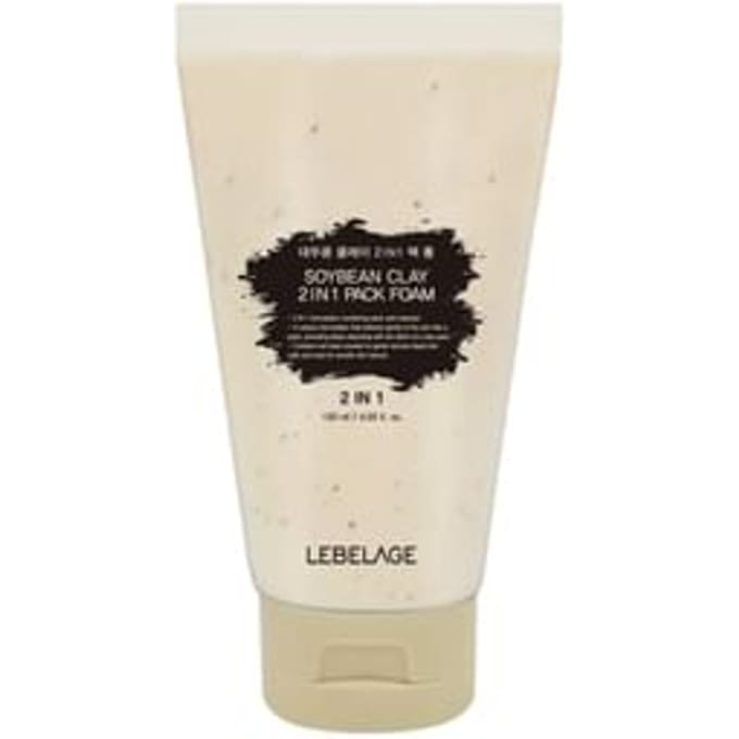 LEBELAGE - Clay 2 In 1 Pack Foam - 4 Types Soybean