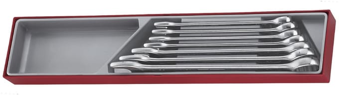Steekringsleutels TTX4 tray 20-32mm 7 delig Teng Tools