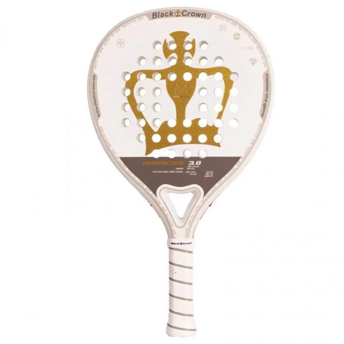 Padelrackets Black Crown Hurricane 3.0