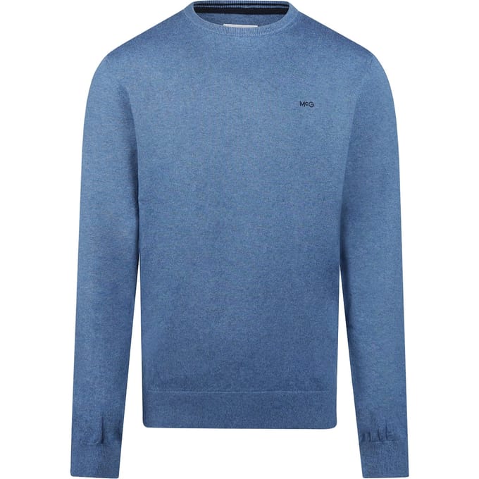 McGregor C-neck Sweater Vintage Blue Größe: XXL | Pullover Outlet | Herren | Blau