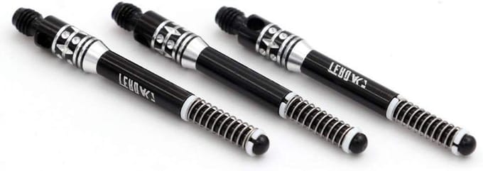 Dart Schachten - Dart Accessoires - Darten - Ingebouwde Veer - 471 mm - Zwart