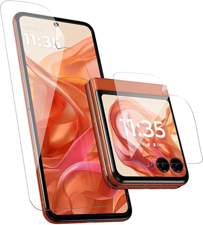 Screenprotector geschikt voor Motorola Razr 50 Ultra - 1x FlexGuard Screen Protector