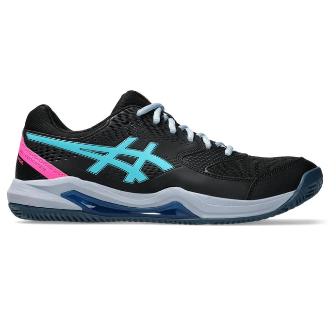 ASICS GEL-DEDICATE 8 PADEL Black/Energy Aqua