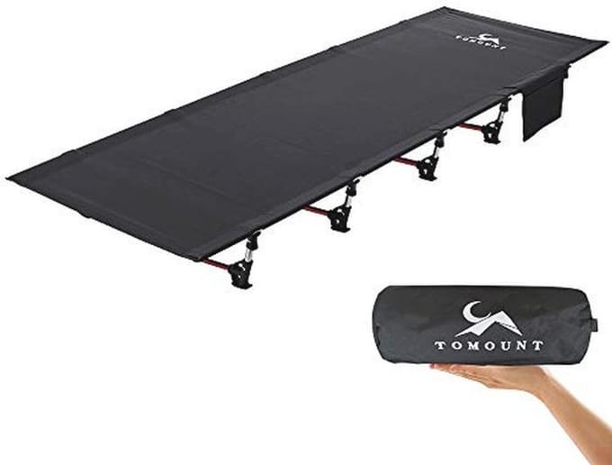 Ultralicht Klapbed voor Camping - Compacte Draagbare 190 x 70 cm Buitenligstoel