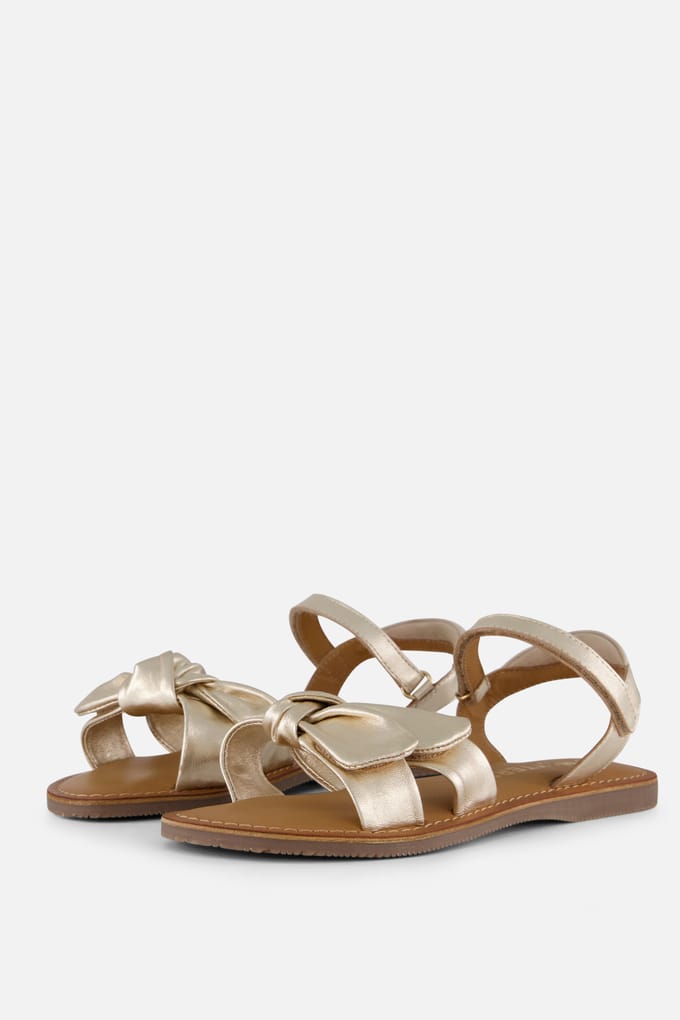 Muyters Muyters Sandalen goud Leer