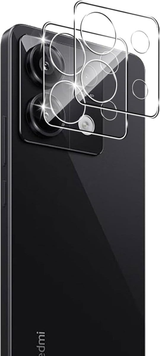 Camera Protector voor Xiaomi Redmi Note Pro 13 5G - 2 stuks van glas Transparante glazen