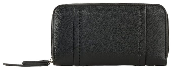 Tom Tailor - TTBECA Portemonnee met sierstiksels - Maat ONESIZE - schwarz / black