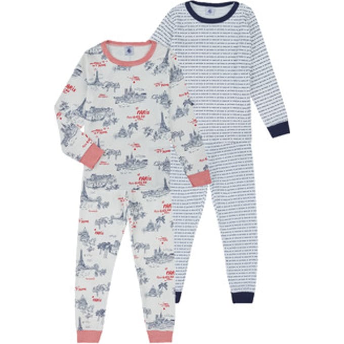 Petit Bateau  Pyjama-sets 2 PYJAMAS