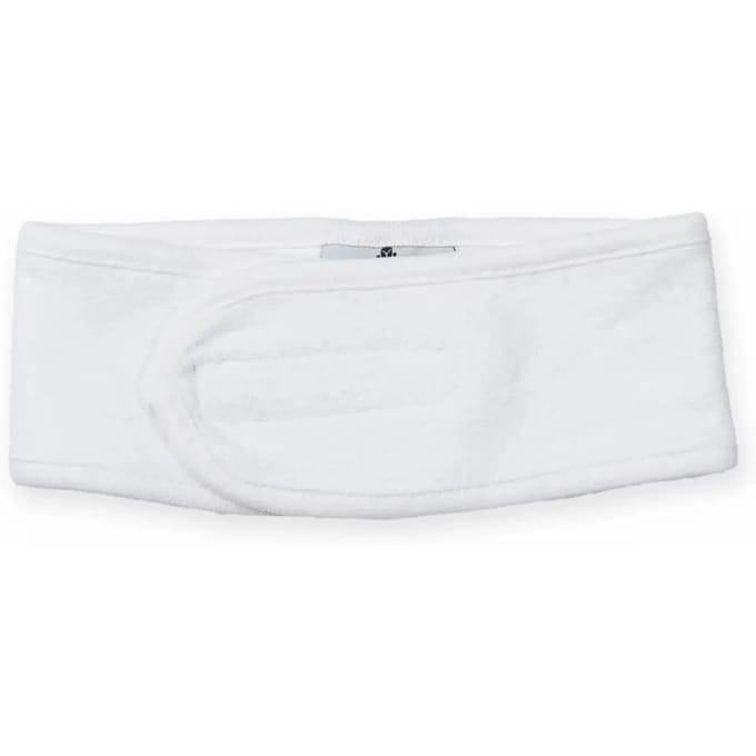 Hoofdband Dames One Size Towel City White 80% Katoen, 20% Polyester